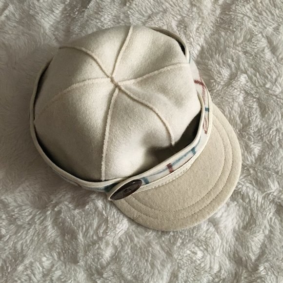 NWOT Stormy Kromer Plaid Wool Button Cap - Picture 3 of 15